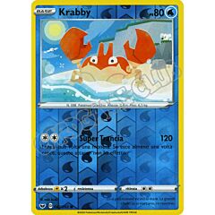 043 / 202 Krabby comune foil reverse (IT) -NEAR MINT-