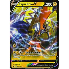 072 / 202 Tapu Koko V rara V foil (IT) -NEAR MINT-