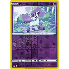 081 / 202 Ponyta di Galar comune foil reverse (IT) -NEAR MINT-