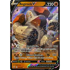 104 / 202 Regirock V rara V foil (IT) -NEAR MINT-