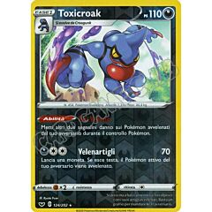 124 / 202 Toxicroak rara foil reverse (IT) -NEAR MINT-