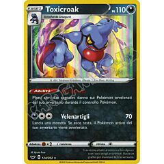 124 / 202 Toxicroak rara foil (IT) -NEAR MINT-