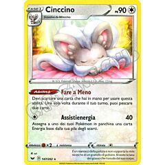 147 / 202 Cinccino rara normale (IT) -NEAR MINT-