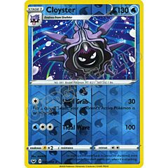 041 / 202 Cloyster rara foil reverse (EN) -NEAR MINT-