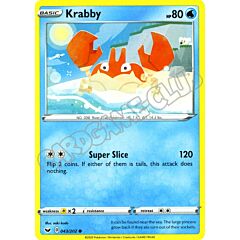 043 / 202 Krabby comune normale (EN) -NEAR MINT-