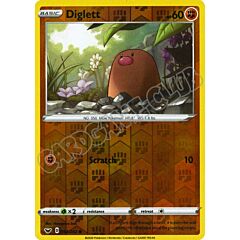092 / 202 Diglett comune foil reverse (EN) -NEAR MINT-