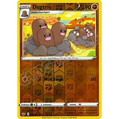 093 / 202 Dugtrio non comune foil reverse (EN) -NEAR MINT-
