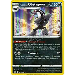 119 / 202 Galaran Obstagoon rara foil (EN) -NEAR MINT-