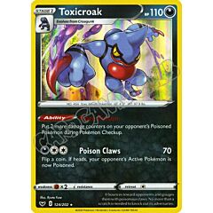124 / 202 Toxicroak rara foil (EN) -NEAR MINT-