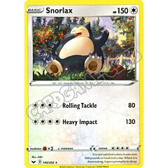 140 / 202 Snorlax rara normale (EN) -NEAR MINT-