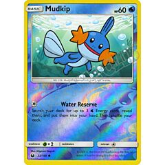 032 / 168 Mudkip comune foil reverse (EN) -NEAR MINT-
