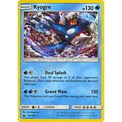 046 / 168 Kyogre rara foil (EN) -NEAR MINT-
