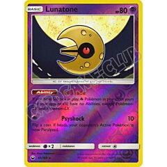 061 / 168 Lunatone rara foil reverse (EN) -NEAR MINT-