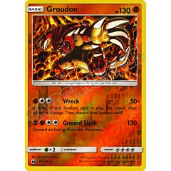 081 / 168 Groudon rara foil reverse (EN) -NEAR MINT-
