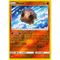 083 / 168 Minior non comune foil reverse (EN) -NEAR MINT-