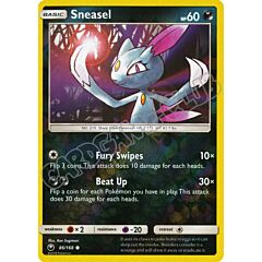 086 / 168 Sneasel comune foil reverse (EN) -NEAR MINT-