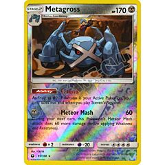 095 / 168 Metagross rara foil reverse (EN) -NEAR MINT-
