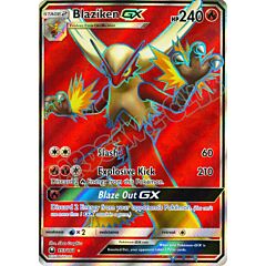 153 / 168 Blaziken GX ultra rara foil (EN) -NEAR MINT-