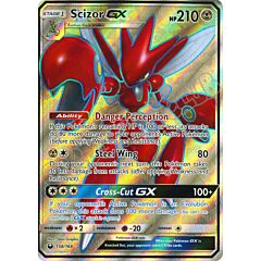 158 / 168 Scizor GX ultra rara foil (EN) -NEAR MINT-