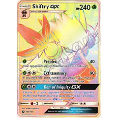 169 / 168 Shiftry GX rara segreta foil (EN) -NEAR MINT-