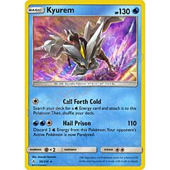050 / 214 Kyurem rara foil (EN) -NEAR MINT-