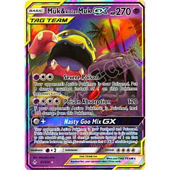 061 / 214 Muk & Alolan Muk GX rara GX foil (EN) -NEAR MINT-