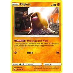 085 / 214 Diglett comune normale (EN) -NEAR MINT-