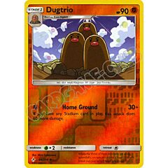 086 / 214 Dugtrio rara foil reverse (EN) -NEAR MINT-