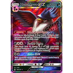 109 / 214 Honchkrow GX rara GX foil (EN) -NEAR MINT-