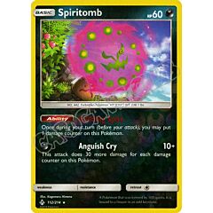112 / 214 Spiritomb rara foil reverse (EN) -NEAR MINT-