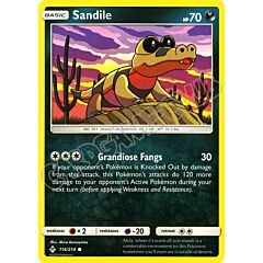 114 / 214 Sandile comune normale (EN) -NEAR MINT-