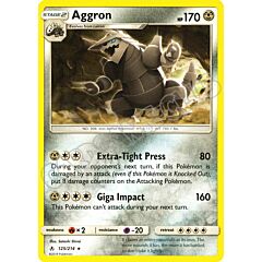 125 / 214 Aggron rara normale (EN) -NEAR MINT-