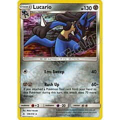 126 / 214 Lucario rara foil (EN) -NEAR MINT-