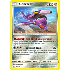 127 / 214 Genesect rara normale (EN) -NEAR MINT-