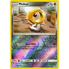 128 / 214 Meltan comune foil reverse (EN) -NEAR MINT-