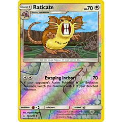 144 / 214 Raticate non comune foil reverse (EN) -NEAR MINT-