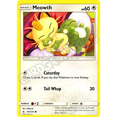 147 / 214 Meowth comune normale (EN) -NEAR MINT-
