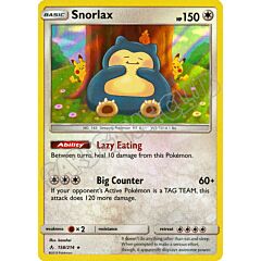 158 / 214 Snorlax rara foil (EN) -NEAR MINT-