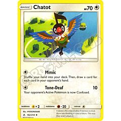 162 / 214 Chatot non comune normale (EN) -NEAR MINT-