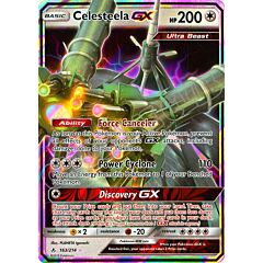 163 / 214 Celesteela GX rara GX foil (EN) -NEAR MINT-