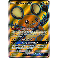 195 / 214 Dedenne GX ultra rara foil (EN) -NEAR MINT-