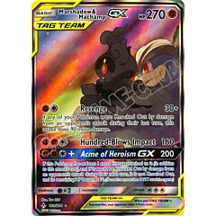 199 / 214 Marshadow & Machamp GX ultra rara foil (EN) -NEAR MINT-