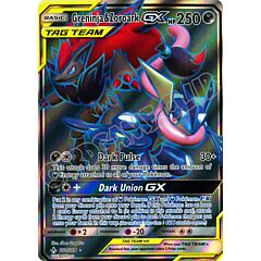 200 / 214 Greninja & Zoroark GX ultra rara foil (EN) -NEAR MINT-
