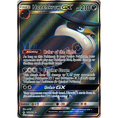 202 / 214 Honchkrow GX ultra rara foil (EN) -NEAR MINT-