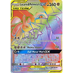 224 / 214 Lucario & Melmetal GX rara segreta foil (EN) -NEAR MINT-