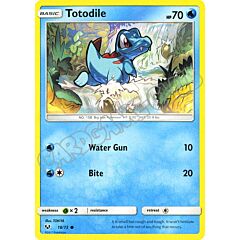 18 / 73 Totodile comune normale (EN) -NEAR MINT-