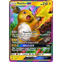 29 / 73 Raichu GX rara GX foil (EN) -NEAR MINT-