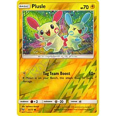 33 / 73 Plusle comune foil reverse (EN) -NEAR MINT-