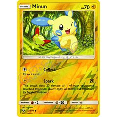 34 / 73 Minun comune foil reverse (EN) -NEAR MINT-