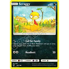 50 / 73 Scraggy comune normale (EN) -NEAR MINT-